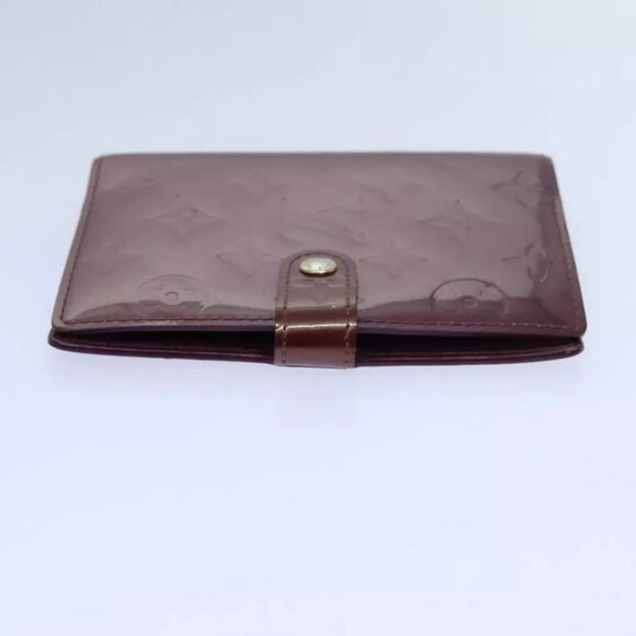 LOUIS VUITTON Vernis Agenda PM Day Planner Cover Violet R21050 LV Auth yk11984 - Picture 5 of 12
